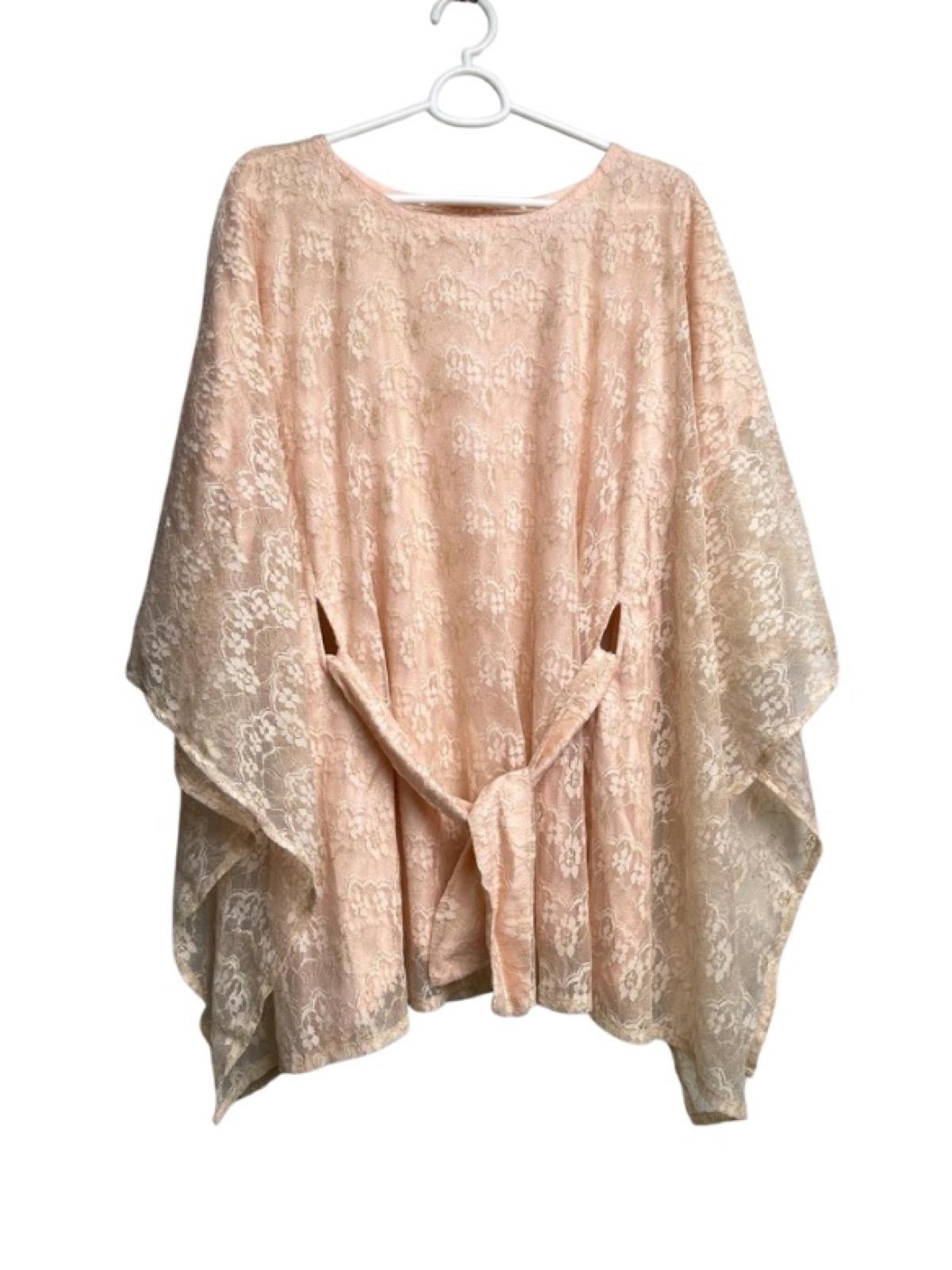 Stylo Peach Poncho