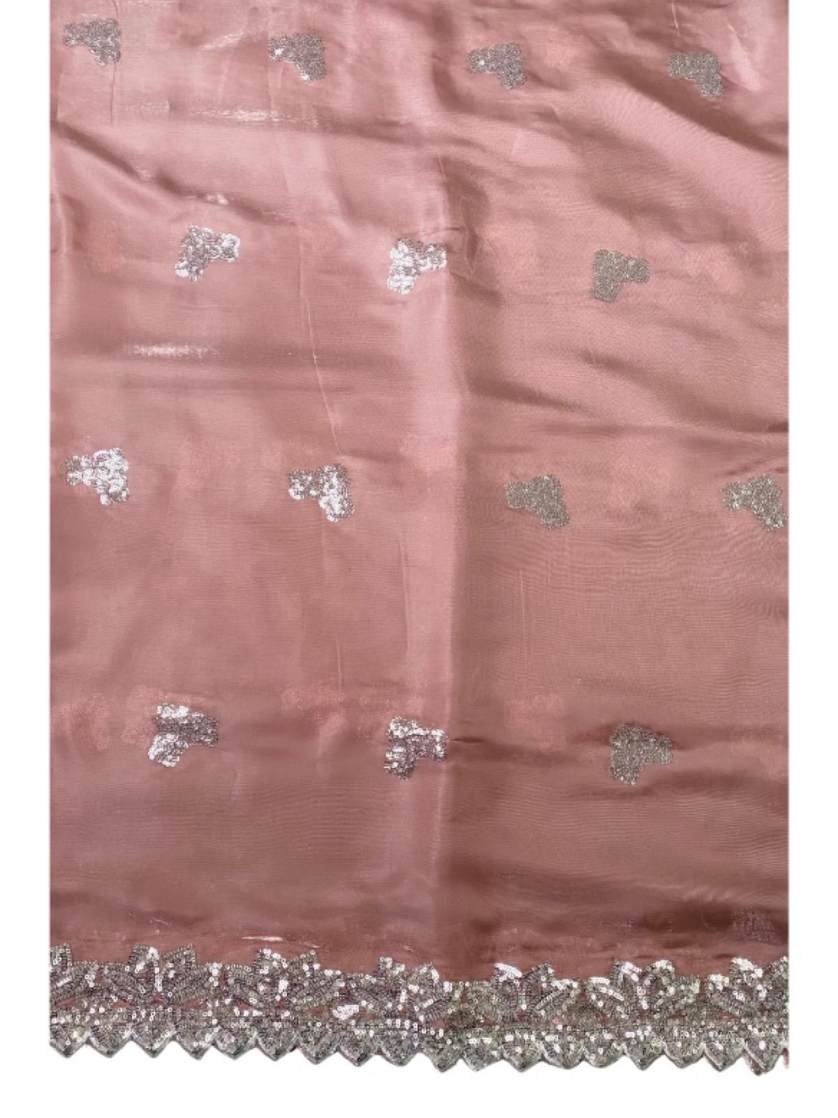 Peach Fancy Korean Turkish Dana Work Suit - Image 2