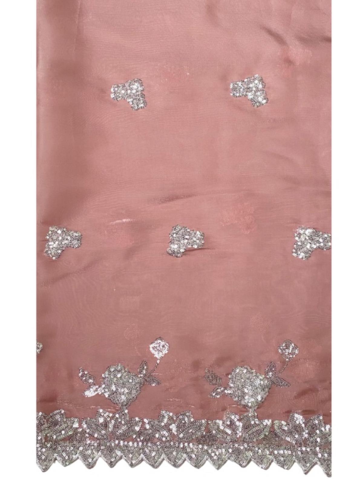 Peach Fancy Korean Turkish Dana Work Suit - Image 4