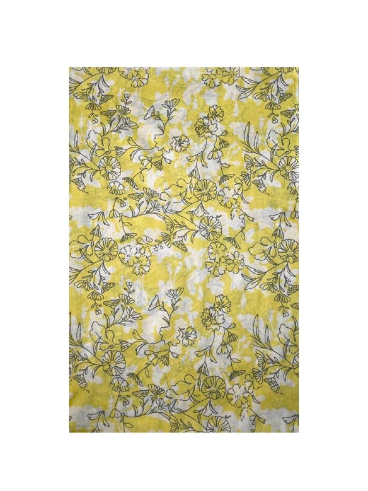 Safa Noor Lime Yellow Unstitched Suit - Image 2